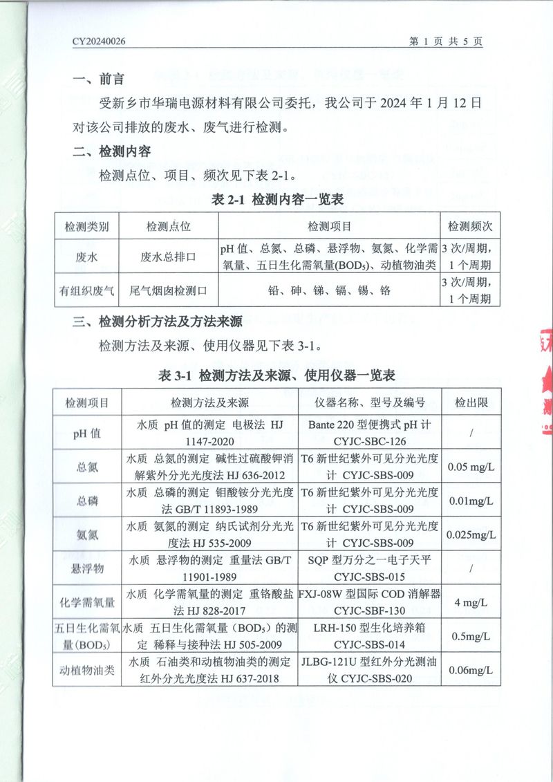 2024年1月廢氣廢水檢測報告-2